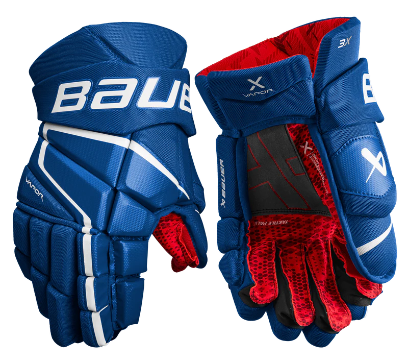 Bauer Vapor 3X Intermediate Hockey Gloves-Bauer-Sports Replay - Sports Excellence