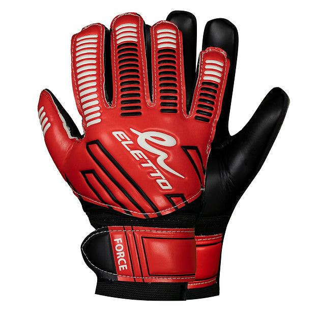 Eletto Uno Force Flat Soccer Goalkeeper Gloves-Sports Replay - Sports Excellence-Sports Replay - Sports Excellence