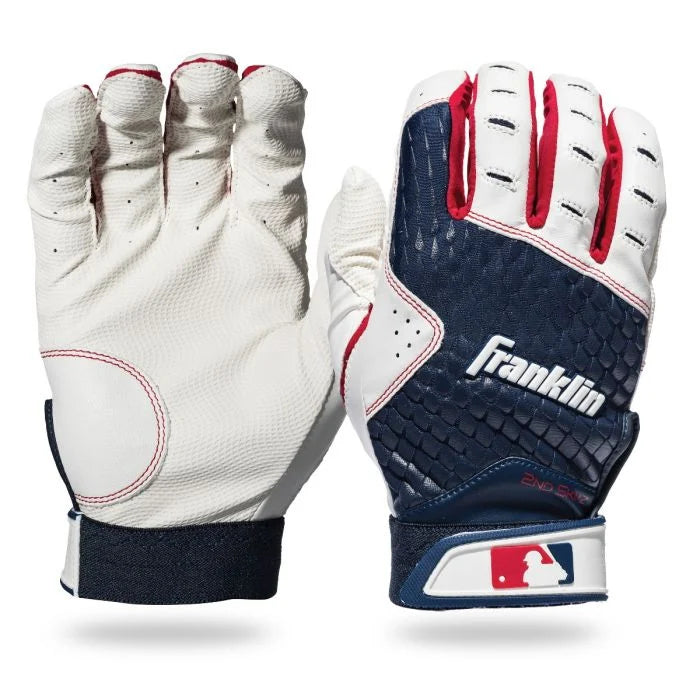 Franklin 2Nd Skinz Adult Batting Gloves-Franklin-Sports Replay - Sports Excellence