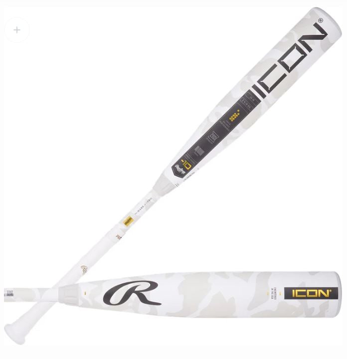 Rawlings Icon -10 (2 3/4" Barrel) Usssa Youth Baseball Bat (2025)-Rawlings-Sports Replay - Sports Excellence