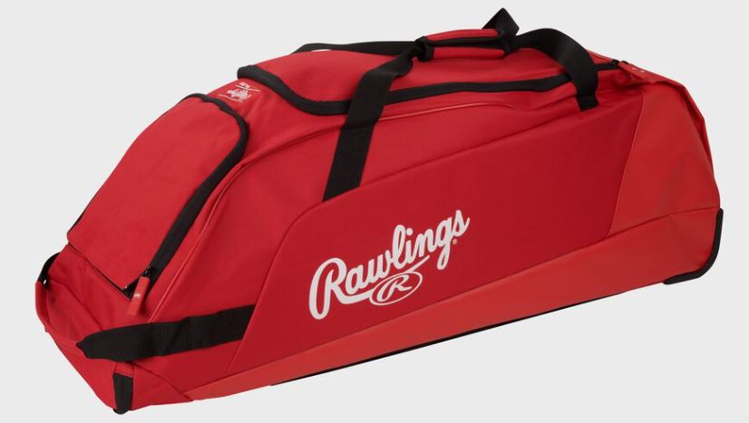 Rawlings Workhorse Wheeled Baseball Bag-Rawlings-Sports Replay - Sports Excellence