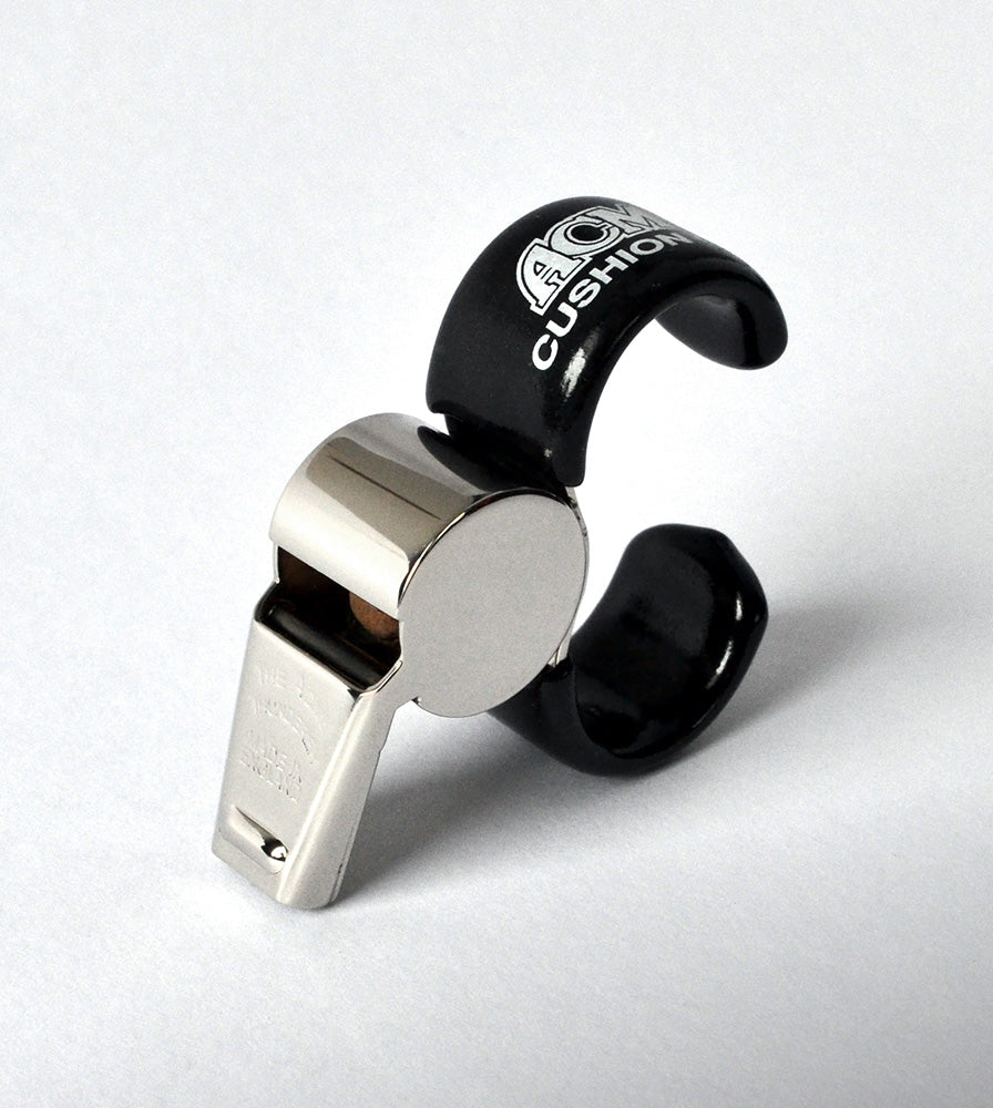 Thunderer Metal Whistle W/ Small Metal Mouth Piece Tapered Finger W47760.5-Thunderer-Sports Replay - Sports Excellence