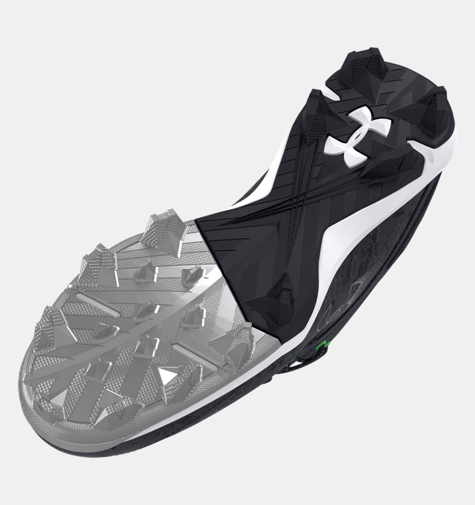 Under Armour Harper 8 Mid Rm Senior Baseball Cleats-Warrior-Sports Replay - Sports Excellence