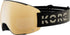 Head Magnify 5K Gold Ski / Snowboard Goggles + Spare Lens