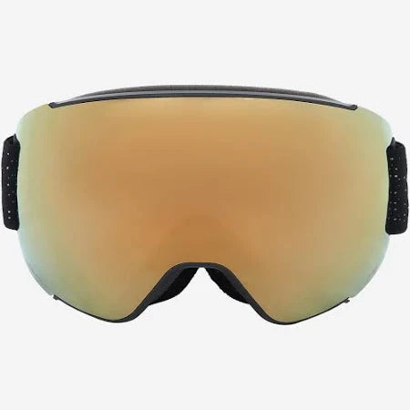 Head Magnify 5K Gold Ski / Snowboard Goggles + Spare Lens