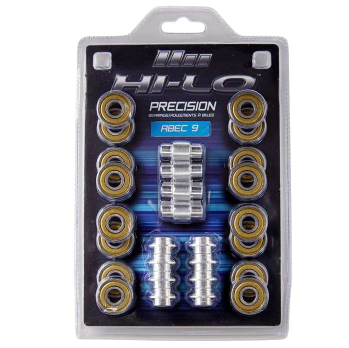 Mission Hi-Lo Rh S19 Abec 9 608 Inline Bearings-Mission-Sports Replay - Sports Excellence