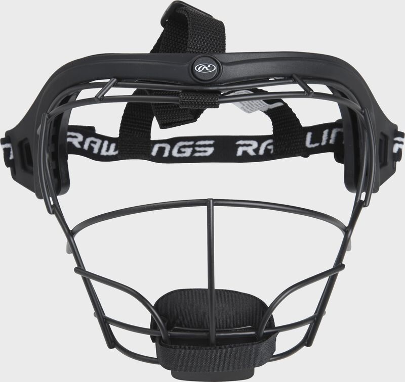 Rawlings Junior Softball Fielders Mask Black-Rawlings-Sports Replay - Sports Excellence