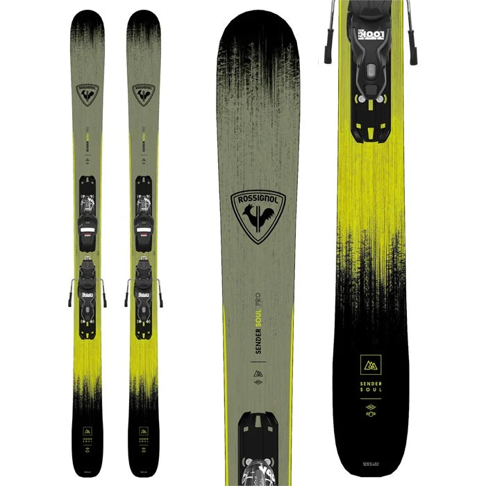 Rossignol Sender Soul Pro Skis + Xpress 10 Gw B93 Black Bindings