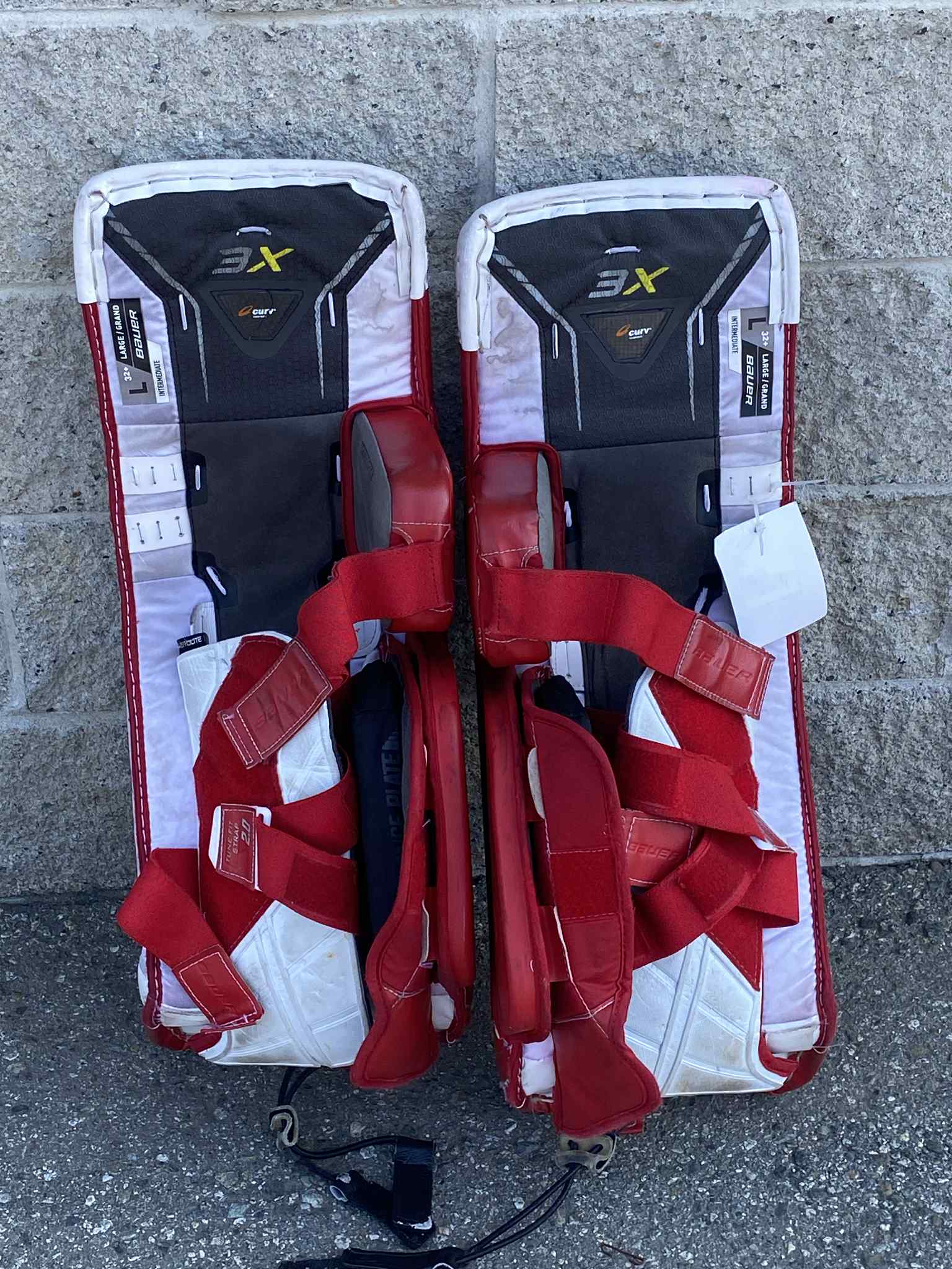 Bauer Vapor 3X Hockey Goalie Pads Sz Int Large 32