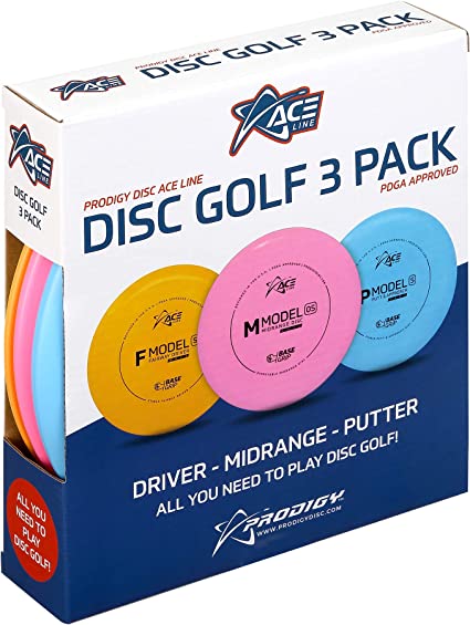 Ace Line Disc Golf Starter Box Set 3 Pack 170 G By - Prodigy Disc-Prodigy-Sports Replay - Sports Excellence
