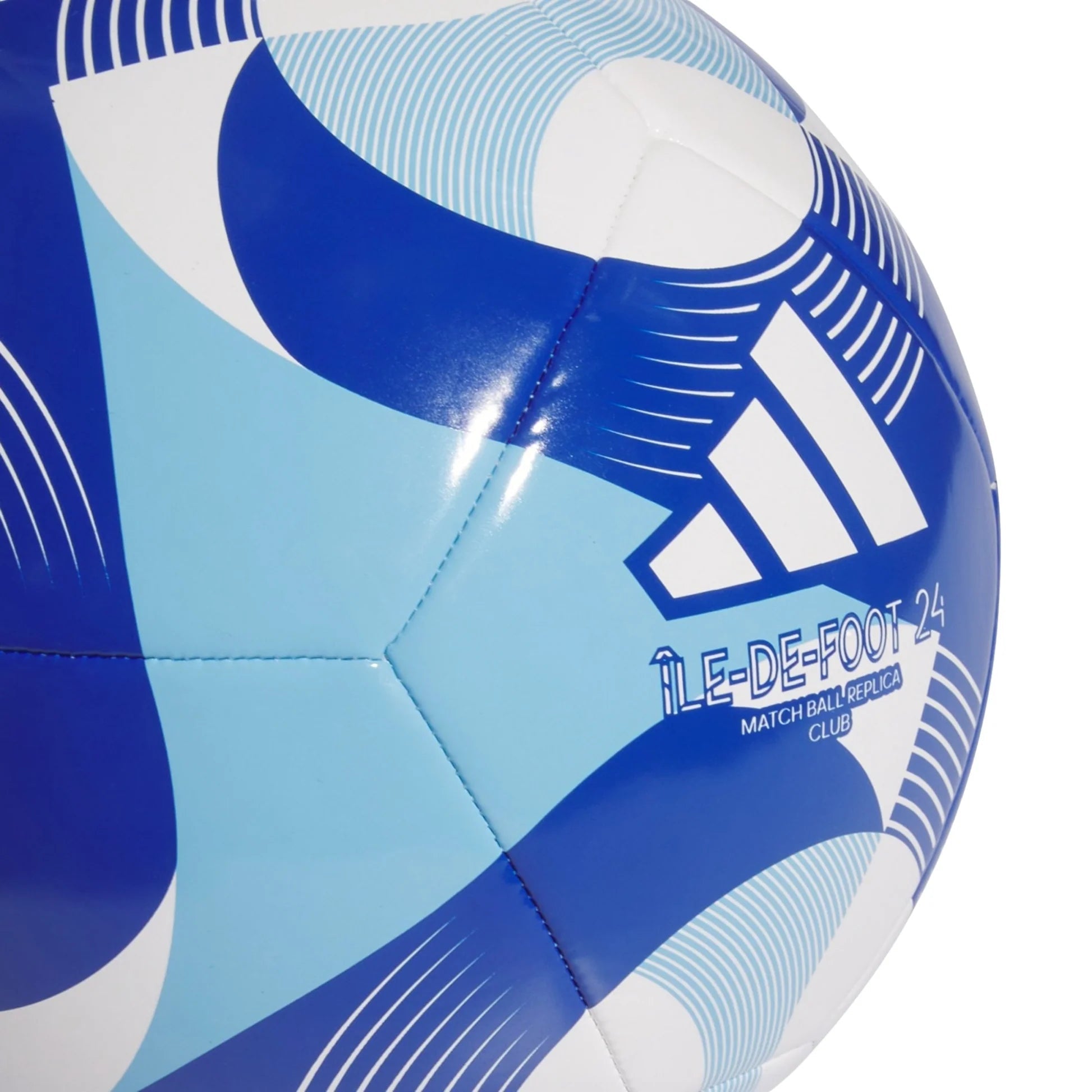 Adidas Ile-De-Foot 24 Club Match Ball Replica Soccer Ball-Adidas-Sports Replay - Sports Excellence