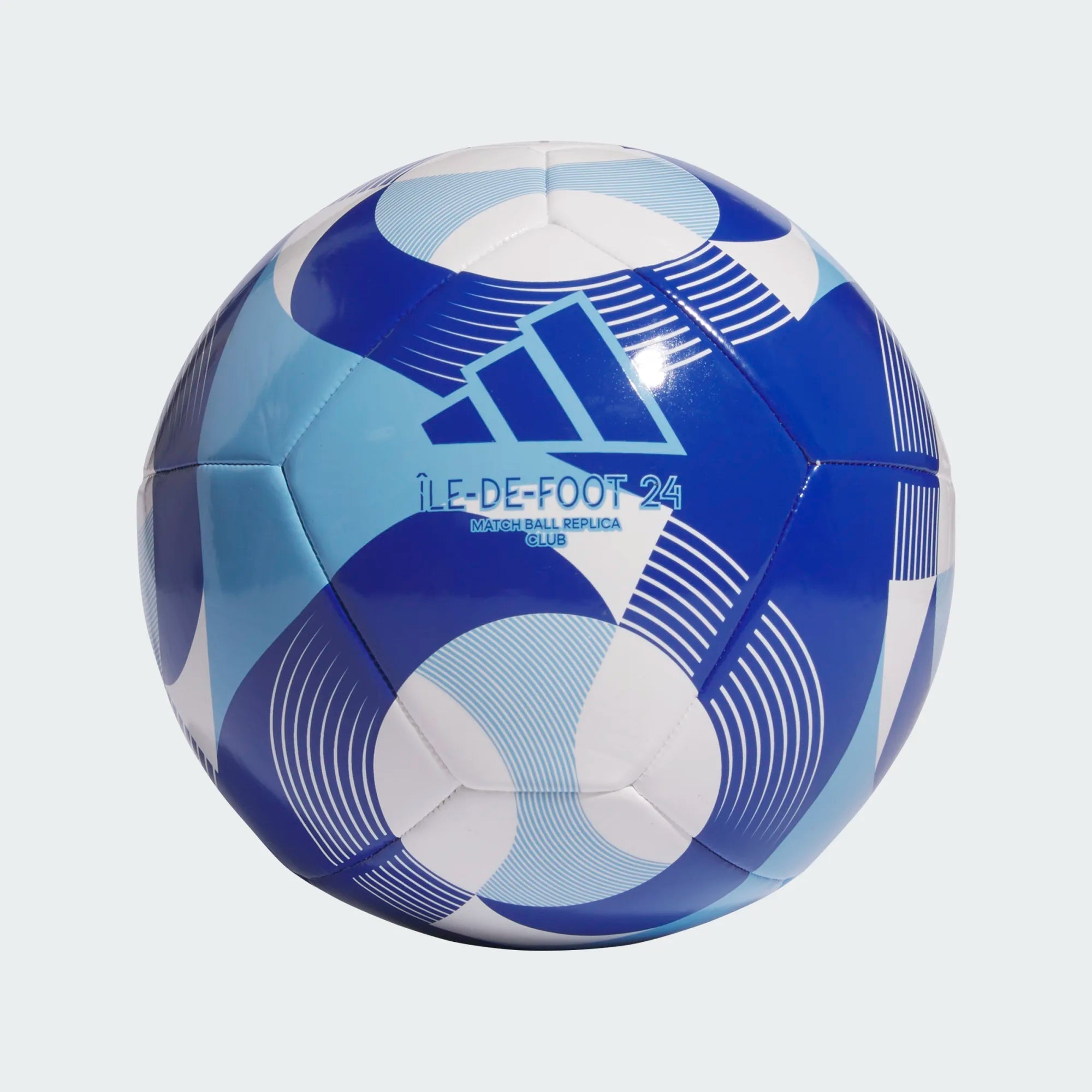 Adidas Ile-De-Foot 24 Club Match Ball Replica Soccer Ball-Adidas-Sports Replay - Sports Excellence