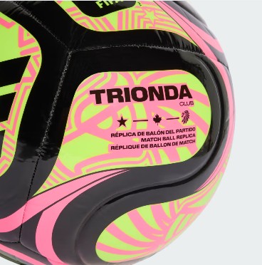 Adidas World Cup 26 Trionda Club Soccer Ball-Adidas-Sports Replay - Sports Excellence