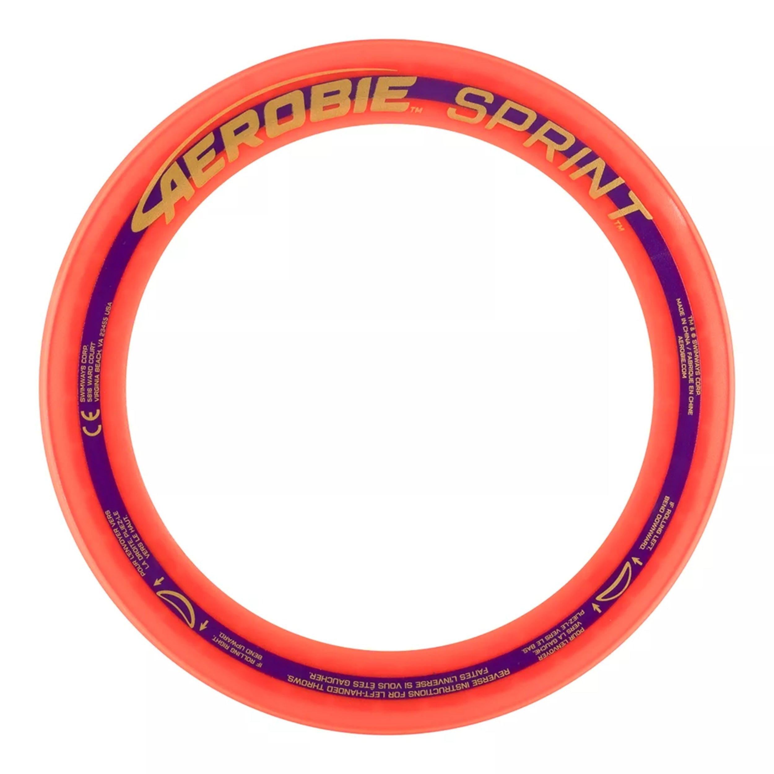 Aerobie Sprint 10-Inch Flying Ring-Aerobie-Sports Replay - Sports Excellence