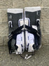 BAUER GSX GOALIE LEG PADS 26+1 White-Sports Replay - Sports Excellence-Sports Replay - Sports Excellence