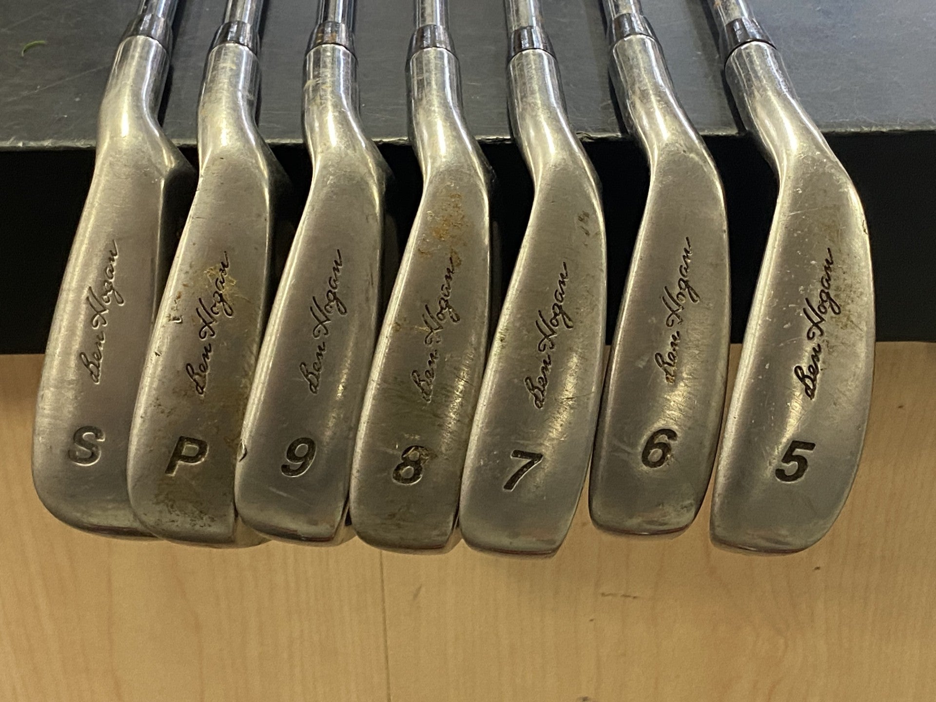 BEN HOGAN LEGEND GOLF IRONS RH STEEL 5,6,7,8,9,P,S REG-Sports Replay - Sports Excellence-Sports Replay - Sports Excellence