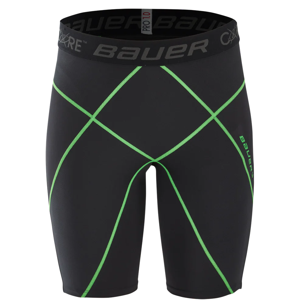 Bauer Core 1.0 Senior Compression Short-Bauer-Sports Replay - Sports Excellence