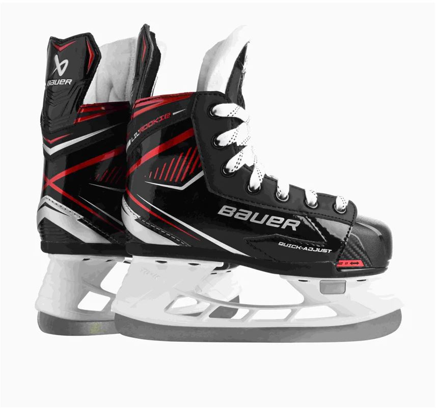 Bauer Lil Rookie Adjustable Junior Skates-Bauer-Sports Replay - Sports Excellence