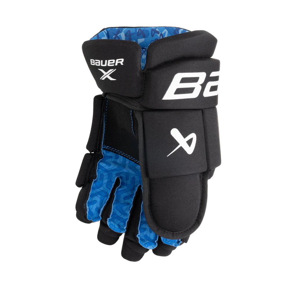 Bauer S24 X Intermediate Hockey Gloves-Bauer-Sports Replay - Sports Excellence