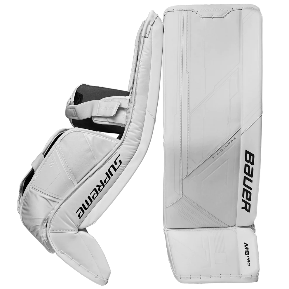 Bauer Supreme M5 Pro Intermediate Goalie Pads-Bauer-Sports Replay - Sports Excellence