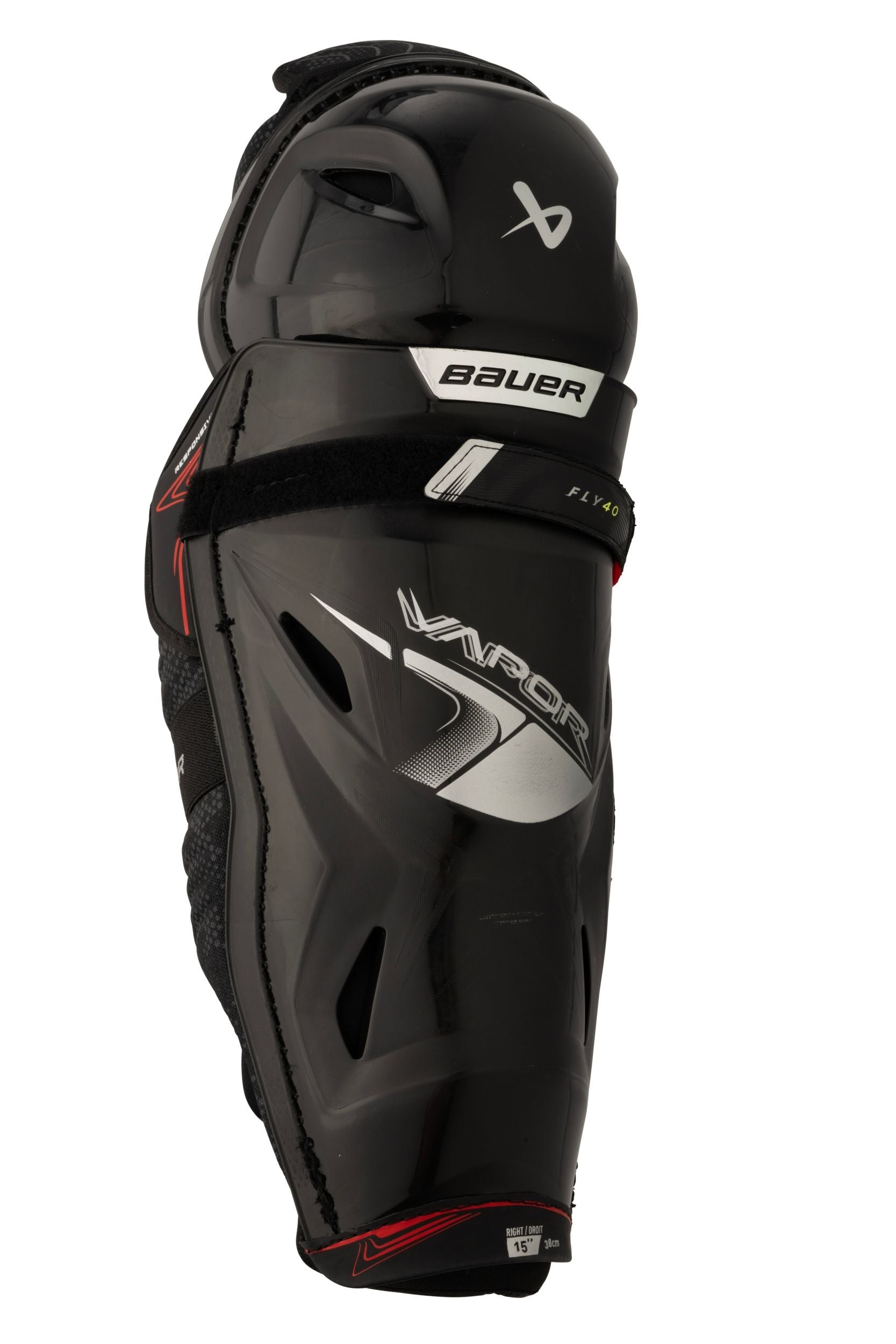 Bauer Vapor Fly40 Senior Hockey Shin Guards S25-Bauer-Sports Replay - Sports Excellence