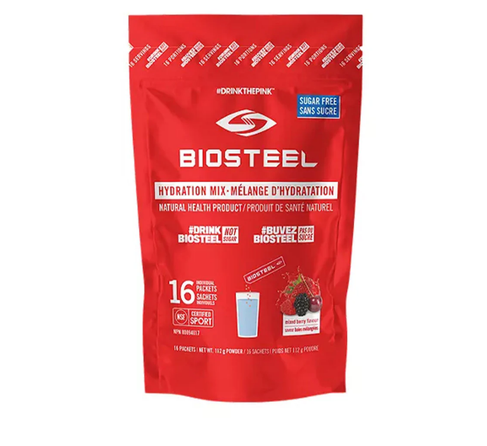 Biosteel Hydration Mix - 16Ct Gusset Pack-Biosteel-Sports Replay - Sports Excellence