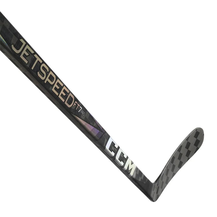 CCM Jetspeed FT7 Pro Custom Chome Hockey Stick - Senior-Ccm-Sports Replay - Sports Excellence