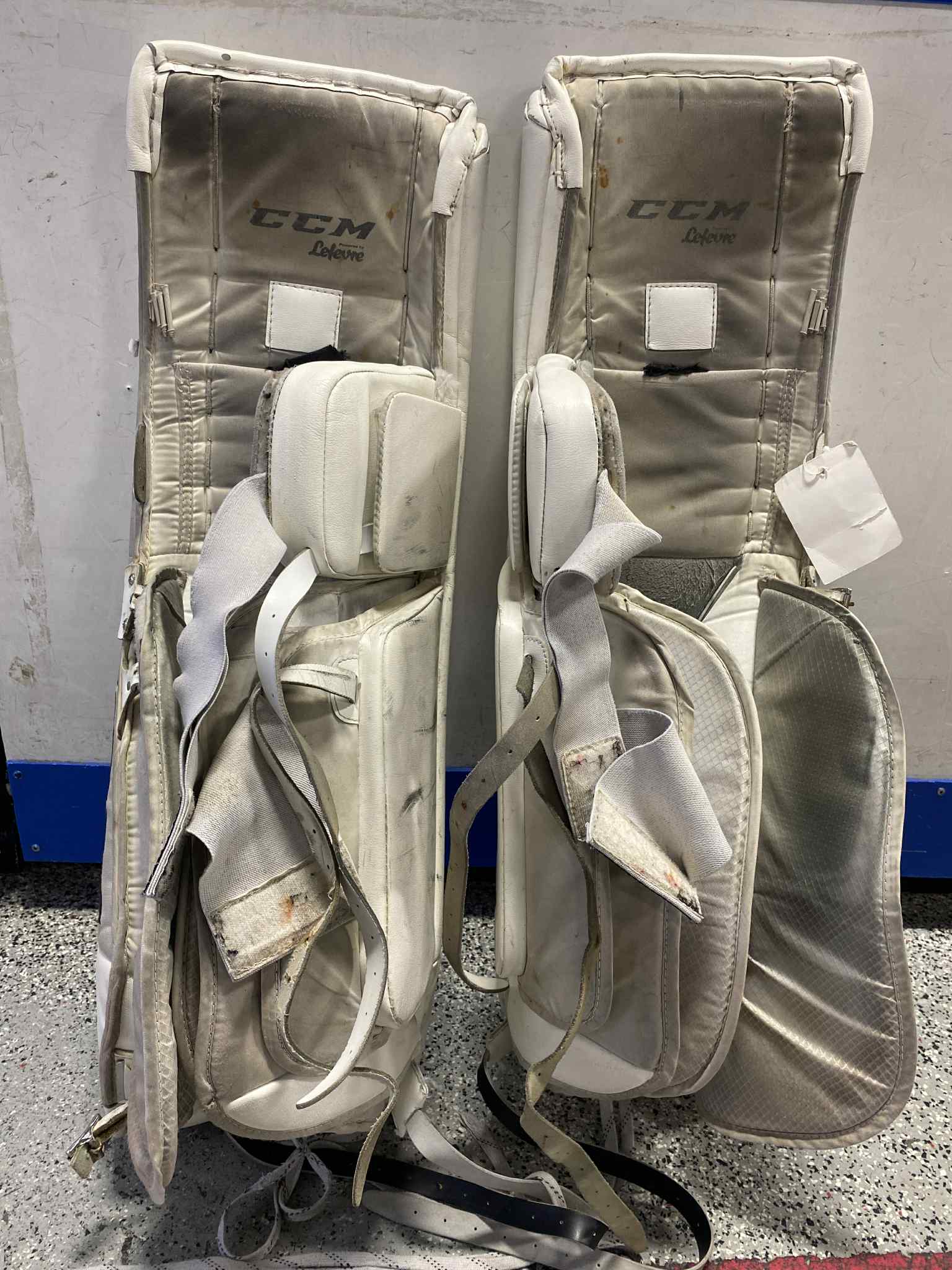 Ccm Premier R 1.9 Goalie Leg Pads 35+2 Wht-Sports Replay - Sports Excellence-Sports Replay - Sports Excellence