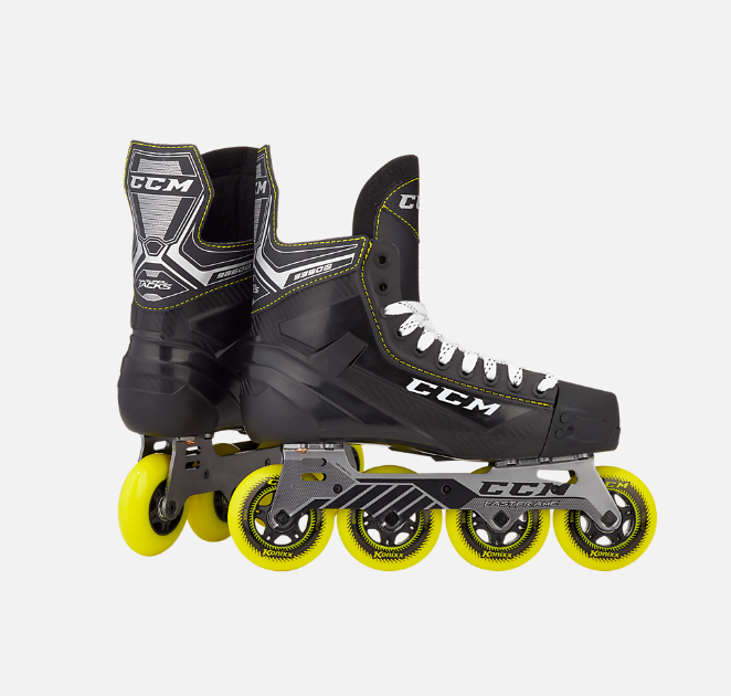 Ccm Super Tacks 9350 Int-Junior Roller Hockey Skates-Ccm-Sports Replay - Sports Excellence