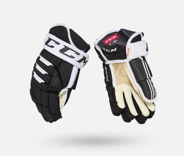 Ccm Tacks 4 Roll Pro 2 Senior Hockey Gloves-Ccm-Sports Replay - Sports Excellence