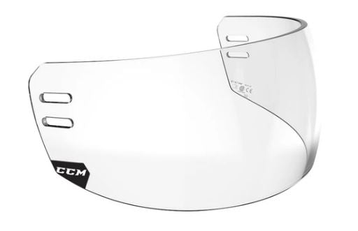 Ccm Vr14 Straight Certified Hockey Visor Clear-Ccm-Sports Replay - Sports Excellence