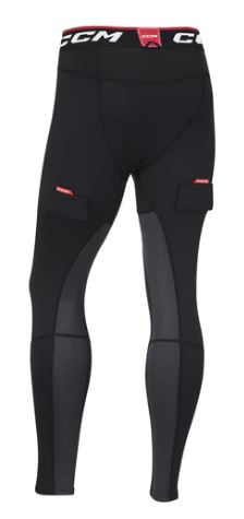 Ccm Youth Compression Pant With Jock/Gel-Ccm-Sports Replay - Sports Excellence