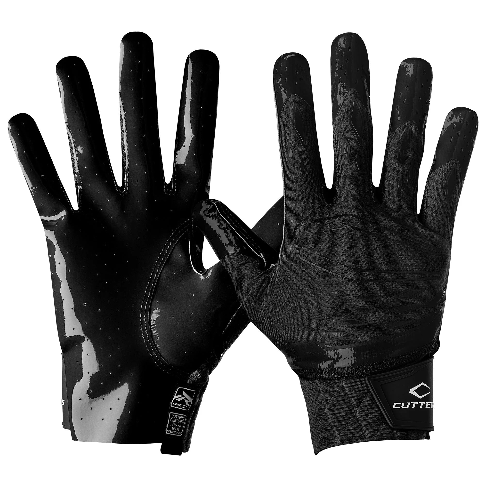 Cutters Rev 5.0 Adult Football Receiver Gloves-Cutters-Sports Replay - Sports Excellence
