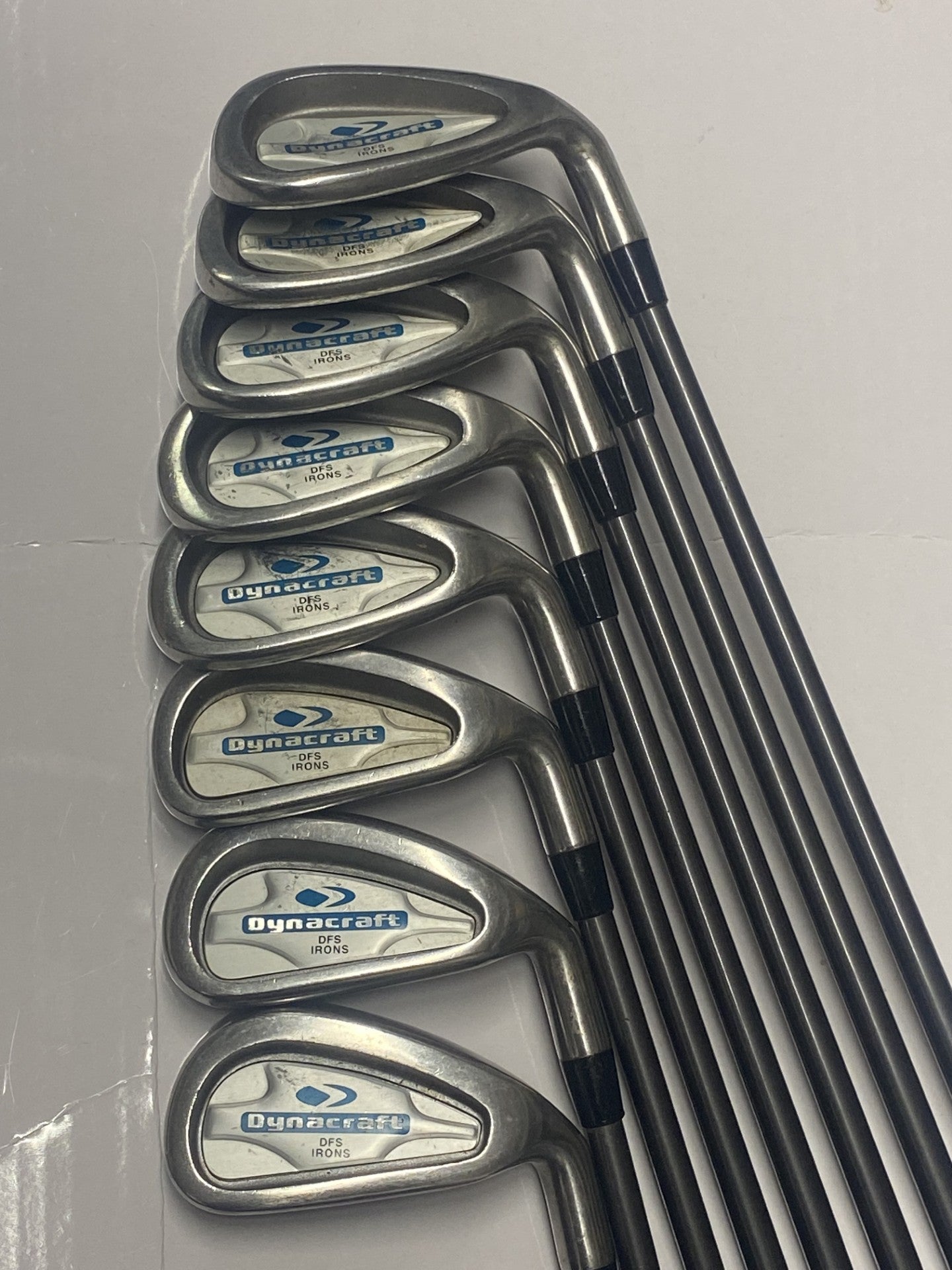 DYNACRAFT GOLF IRON SET 5,6,7,8,9,P,G,S RIGHT TALL-Sports Replay - Sports Excellence-Sports Replay - Sports Excellence