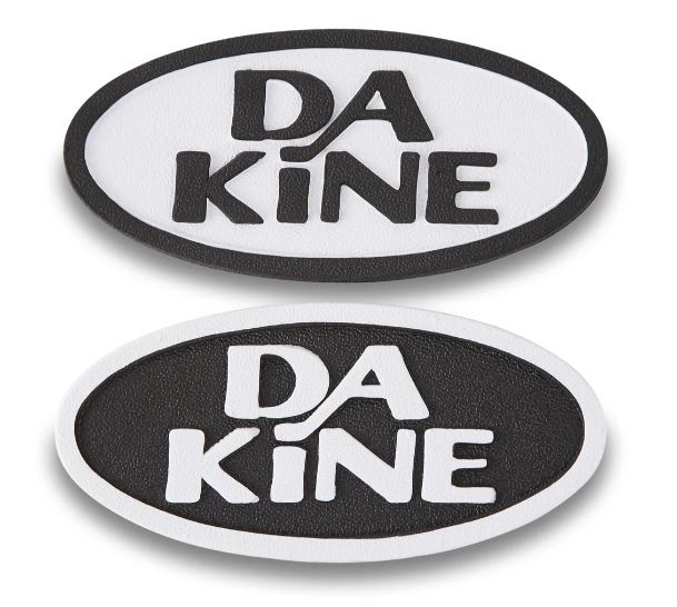 Dakine Retro Oval Stomp Pad Blk/Wht-Dakine-Sports Replay - Sports Excellence