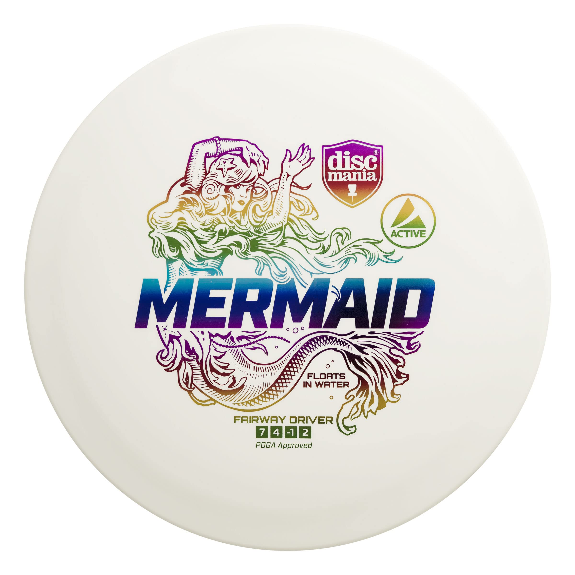 Discmania Active Line Mermaid-Discmania-Sports Replay - Sports Excellence