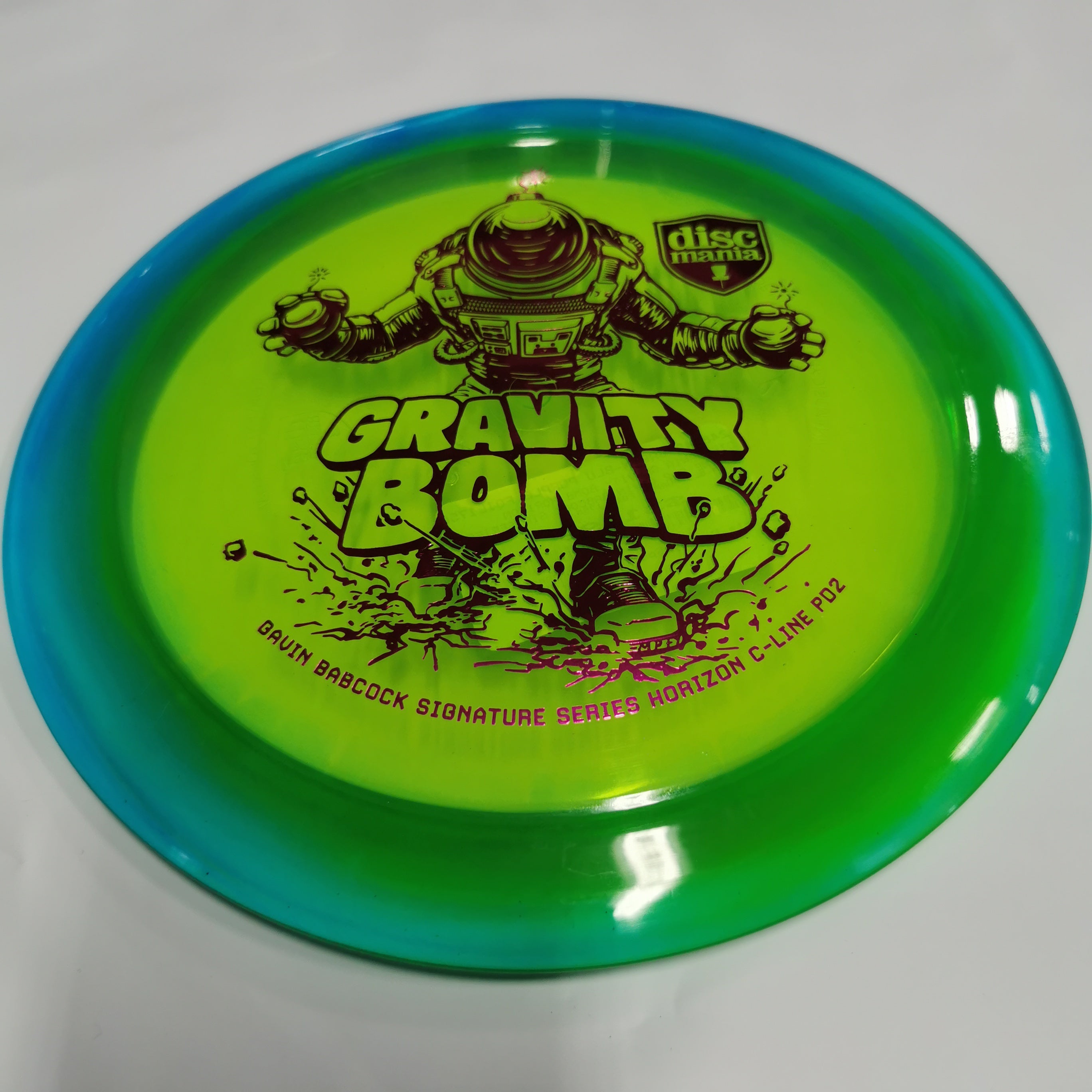 Discmania Gravity Bomb Horizon C-Line Pd2 Gavin Babcock Sig Series-Discmania-Sports Replay - Sports Excellence