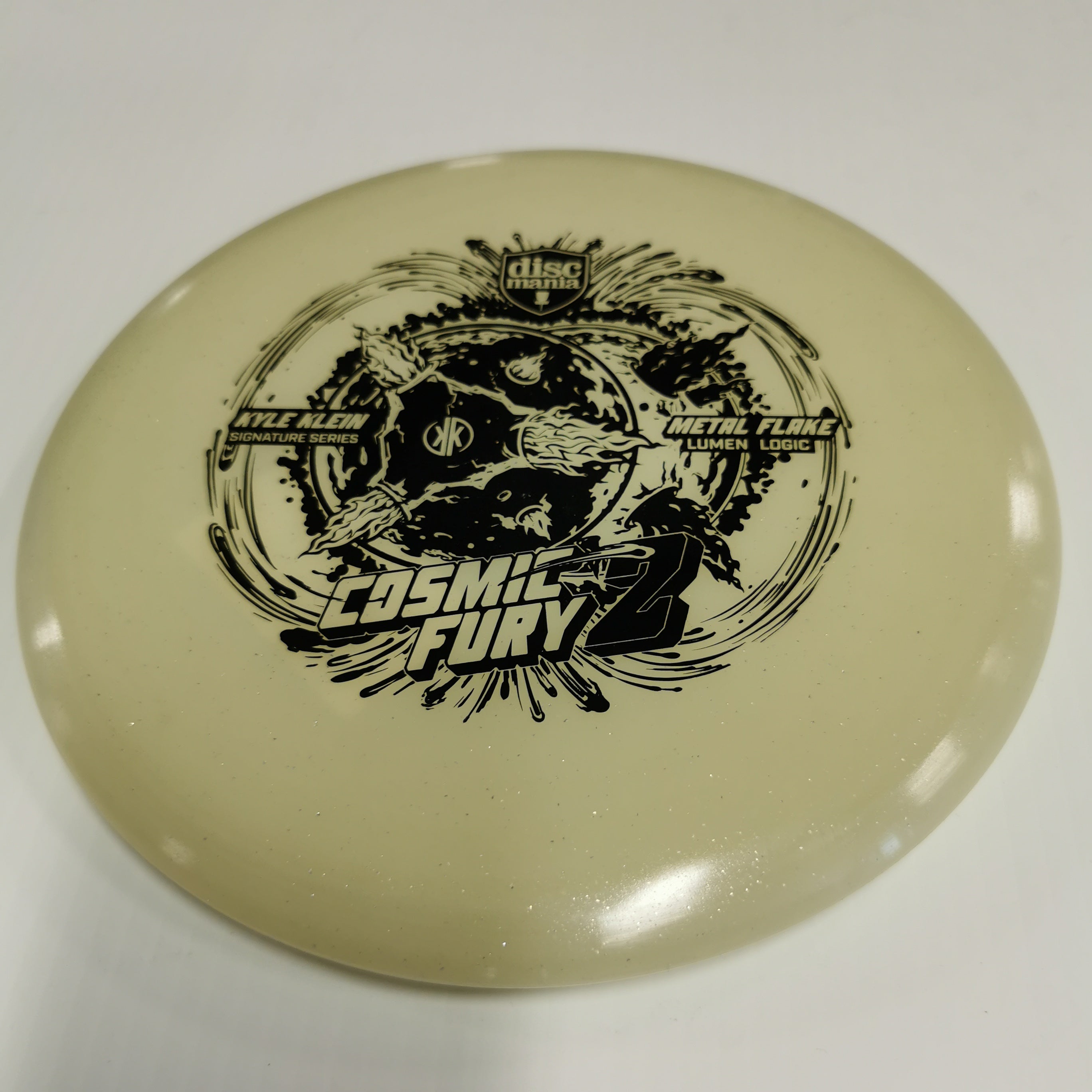Discmania Lumen Metal Flake Neo Logic-Cosmic Fury 2(K.Klien Sig Glow)-Discmania-Sports Replay - Sports Excellence