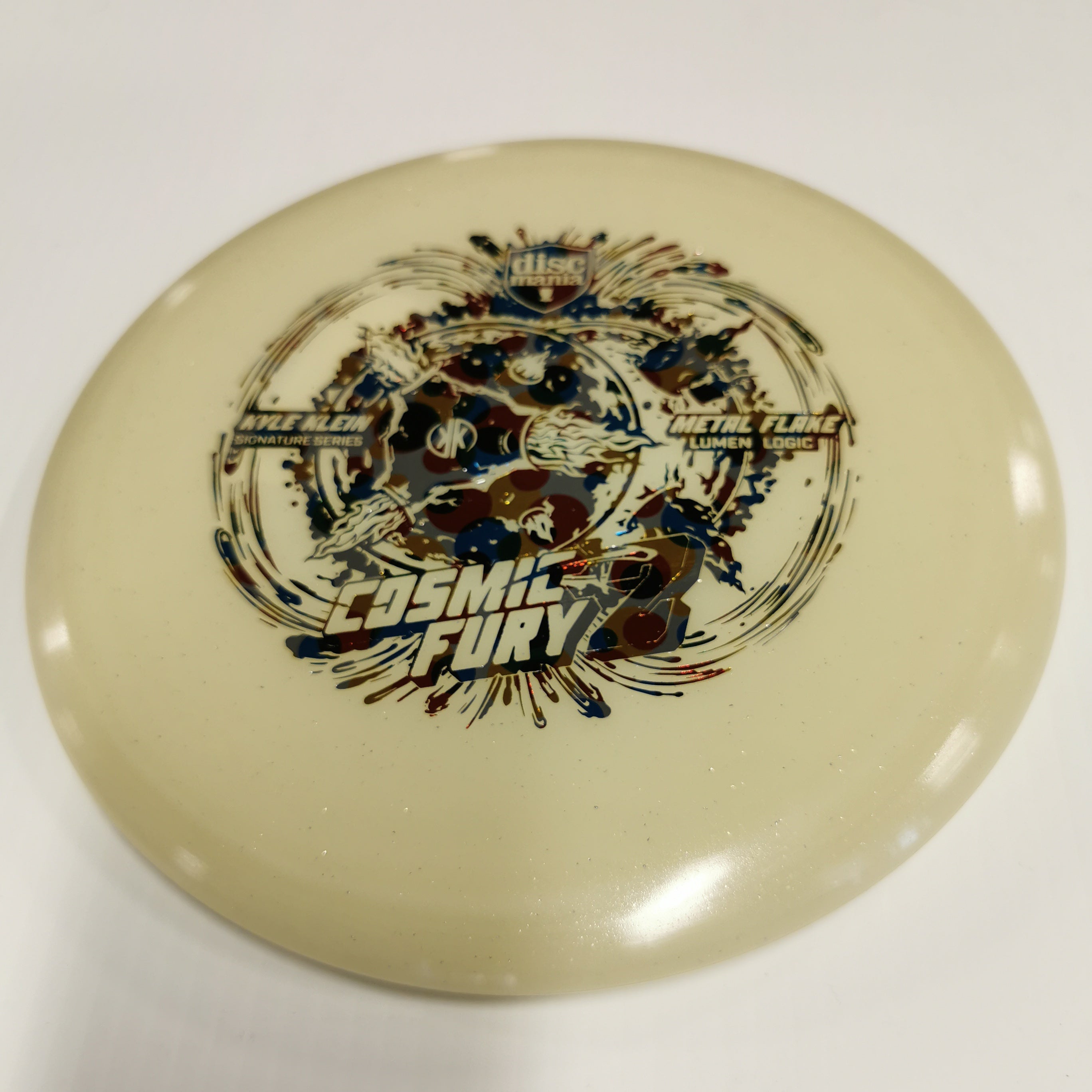 Discmania Lumen Metal Flake Neo Logic-Cosmic Fury 2(K.Klien Sig Glow)-Discmania-Sports Replay - Sports Excellence