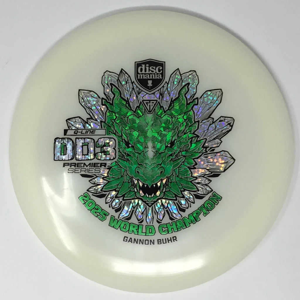 Discmania Q-Line Dd3 Gannon Buhr 2025 World Champion-Discmania-Sports Replay - Sports Excellence