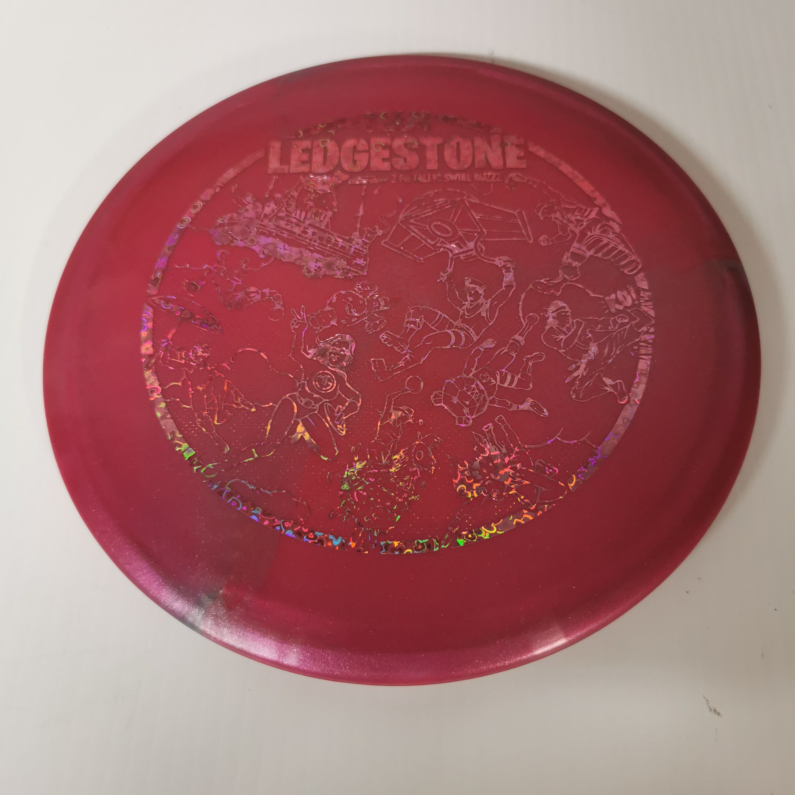 Discraft Team Ledgestone Z Metallica Buzzz-ledgestone Disc Golf-Sports Replay - Sports Excellence