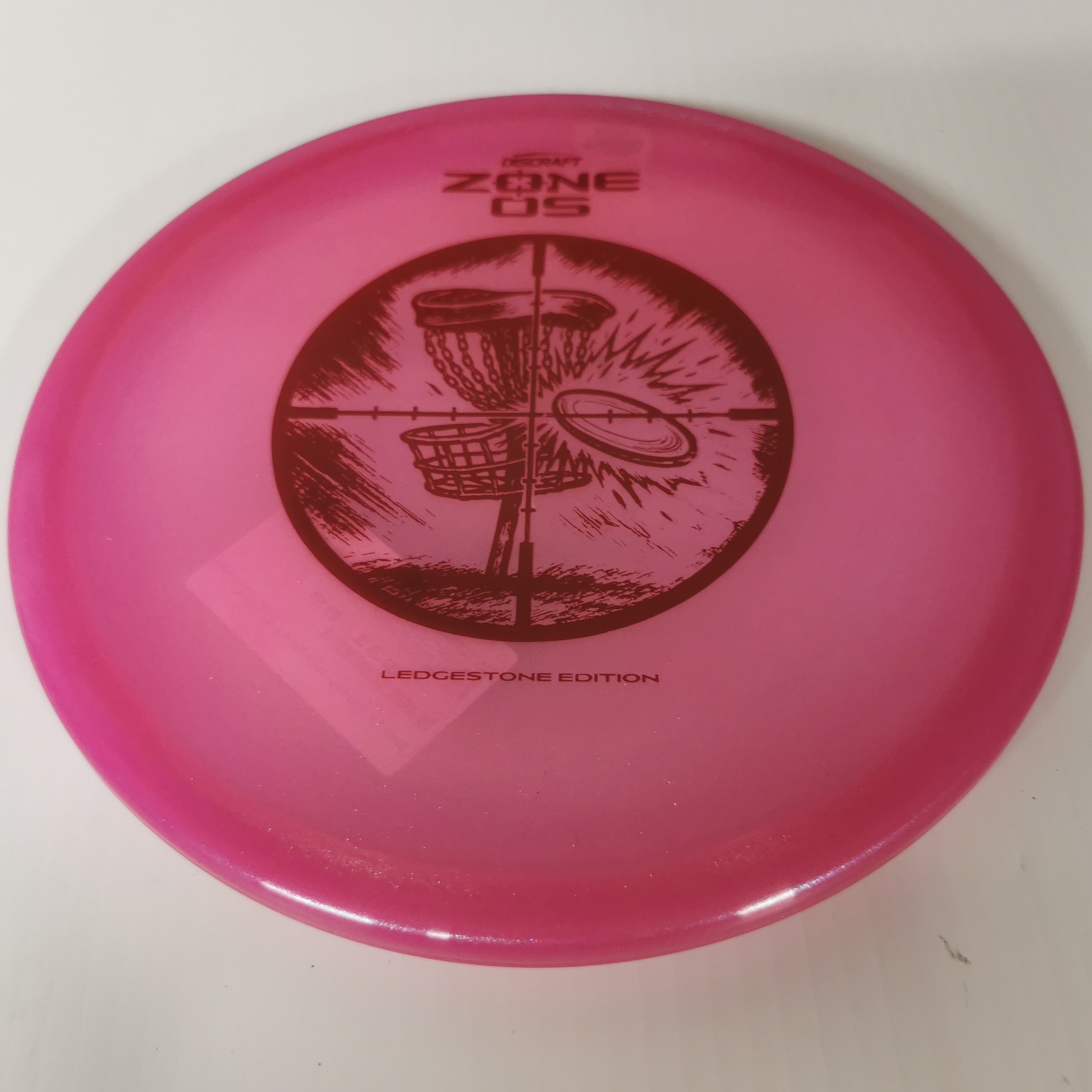 Discraft Z Flx Colorshift Zone Os 8/6 Season Finale Ledgestone Edition-ledgestone Disc Golf-Sports Replay - Sports Excellence