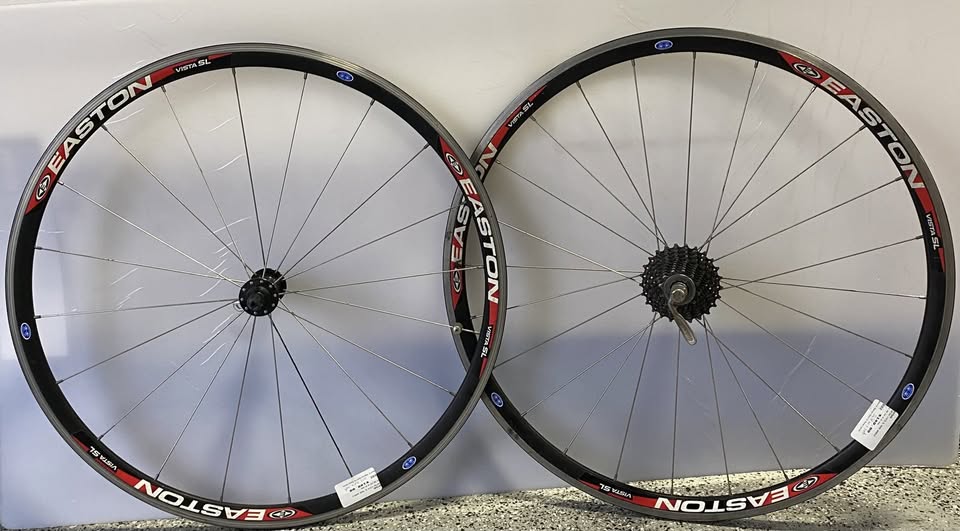 Easton Vista Sl Road Wheels Sz 700 F&R 10 Sp Cass-Sports Replay - Sports Excellence-Sports Replay - Sports Excellence