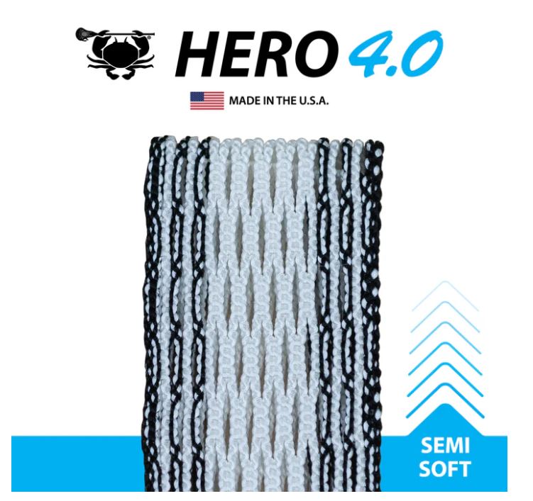 Ecd Heromesh 4.0 Semi Soft Lacrosse Mesh-East Coast Mesh-Sports Replay - Sports Excellence