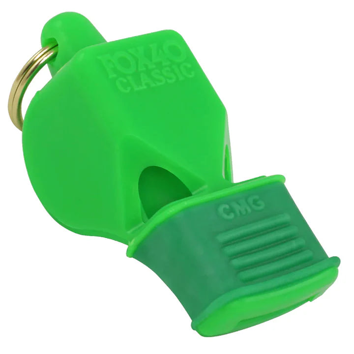 Fox 40 Classic Cmg Coaches Whistle 3 Chamber Pealess-Fox 40-Sports Replay - Sports Excellence
