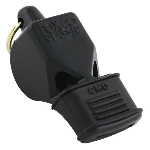 Fox 40 Classic Cmg Coaches Whistle 3 Chamber Pealess-Fox 40-Sports Replay - Sports Excellence