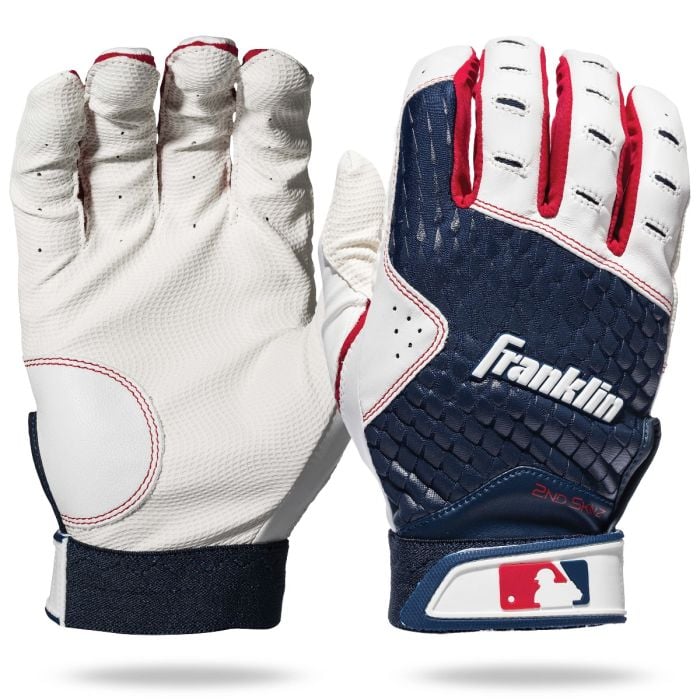 Franklin 2Nd Skinz Drip Adult Batting Gloves-Franklin-Sports Replay - Sports Excellence