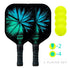 Franklin Dagger Poly Pro Core 2 Player Pickleball Set 2 Paddles & 4 Balls-Franklin-Sports Replay - Sports Excellence