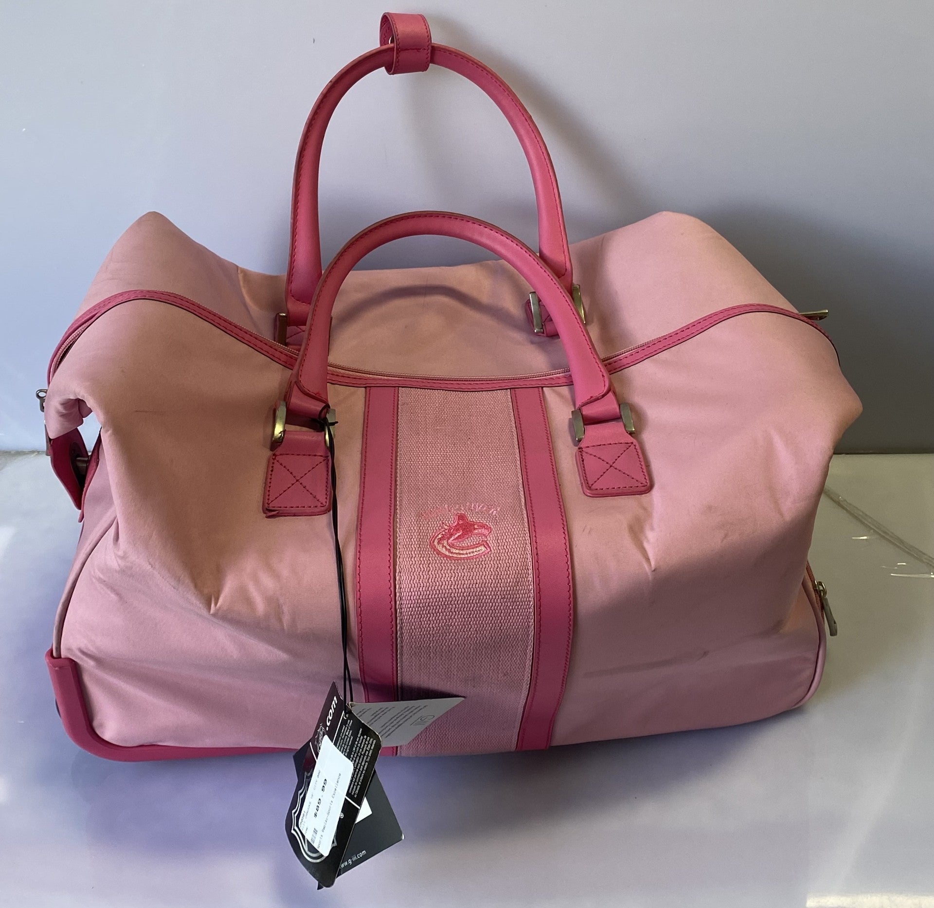 GIII CANUCKS 19" CITY BAG PINK-Sports Replay - Sports Excellence-Sports Replay - Sports Excellence