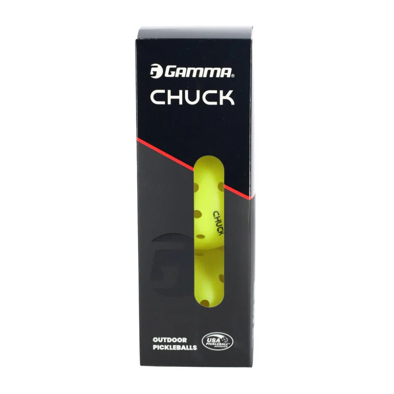 Gamma Chuck Outdoor Pickleball Balls - 3 Pack-Sports Replay - Sports Excellence-Sports Replay - Sports Excellence